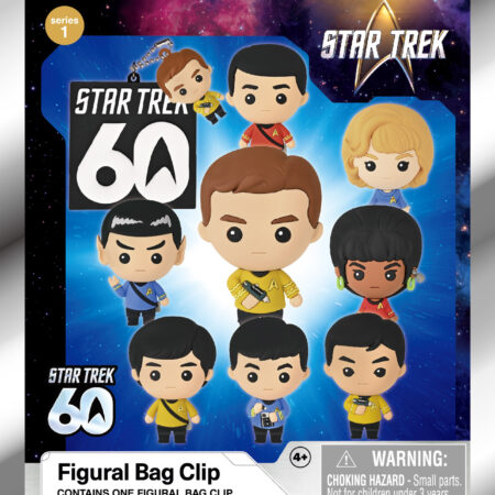 Star Trek 3D Foam Bag Clip, Series 1