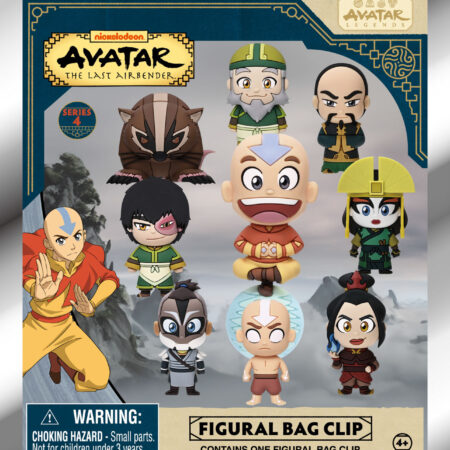 Avatar: The Last Airbender 3D Foam Bag Clip, Series 4