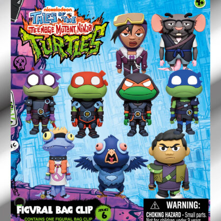 Tales of TMNT 3D Foam Bag Clip, Series 6