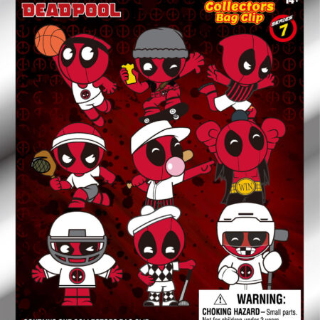 Deadpool 3D Foam Bag Clip, Series 7