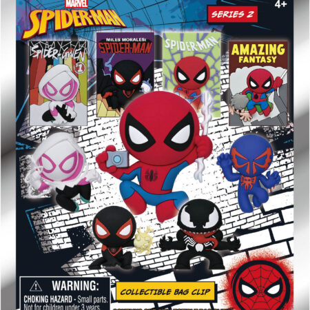 Spider-Man Classic 3D Foam Bag Clip, Series 2