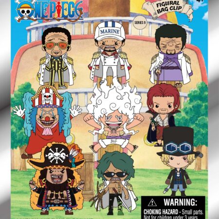 One Piece 3D Foam Bag Clip, Series 9