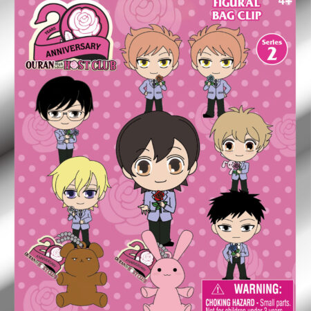 Ouran Host Club 3D Foam Bag Clip, Series 2