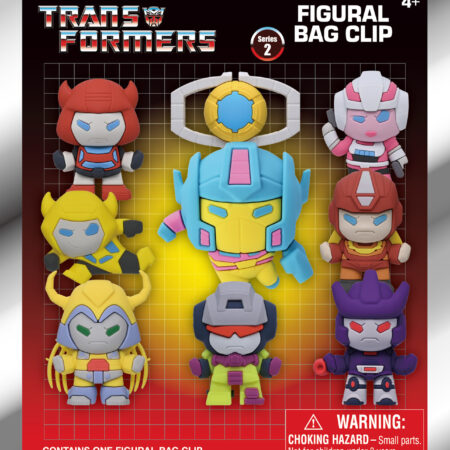 Transformers 3D Foam Bag Clip, Series 2