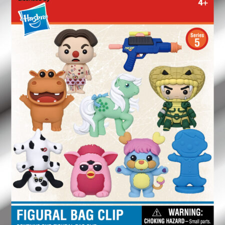 Hasbro Retro 3D Foam Bag Clip, Series 5