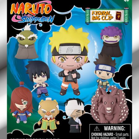 Naruto Shippuden 3D Foam Bag Clip, Series 9