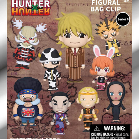Hunter X Hunter 3D Foam Bag Clip, Series 6