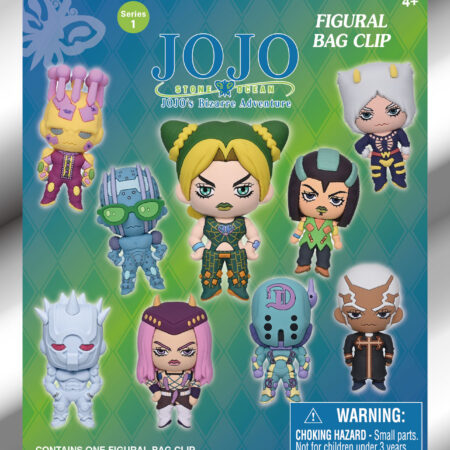 Jojo's Bizarre - Stone Ocean 3D Foam Bag Clip, Series 1