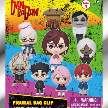 Dandadan 3D Foam Bag Clip, Series 1