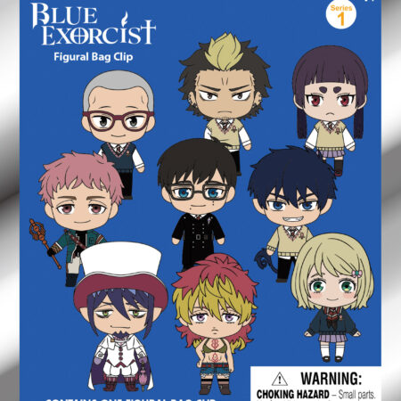 Blue Exorcist 3D Foam Bag Clip, Series 1