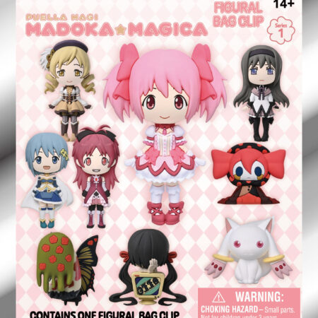 Madoka Magica 3D Foam Bag Clip, Series 1