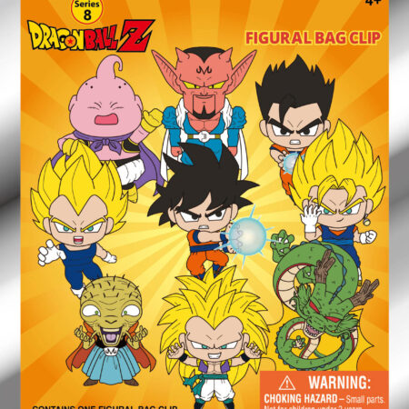 Dragon Ball Z 3D Foam Bag Clip, Series 8