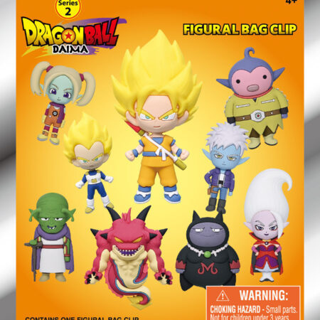 Dragon Ball Daima 3D Foam Bag Clip, Series 2