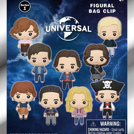 Universal 80s Movies 3D Foam Bag Clip, Series 1