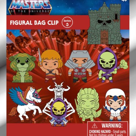 Masters of the Universe Classic 3D Foam Bag Clip, Series 3