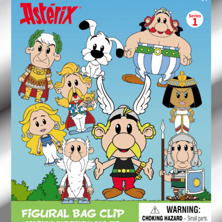 Asterix 3D Foam Bag Clip, Series 1