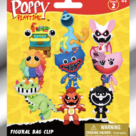 Poppy Playtime 3D Foam Bag Clip, Series 2