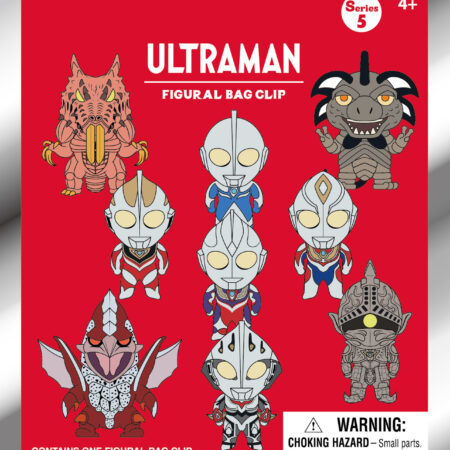 Ultraman 3D Foam Bag Clip, Series 5