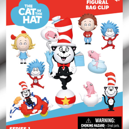 The Cat in the Hat Classic 3D Foam Bag Clip, Series 1