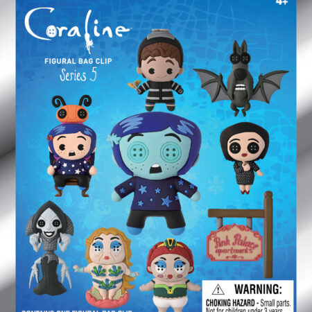 Coraline 3D Foam Bag Clip, Series 5