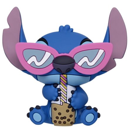 Stitch Drinking Boba 3D Foam Magnet