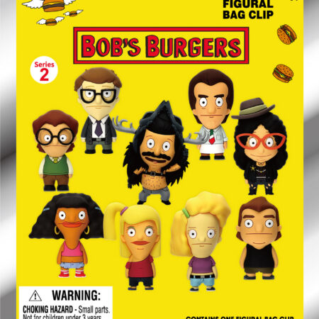 Bob's Burgers 3D Foam Bag Clip, Series 2