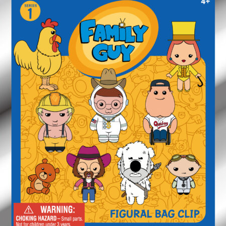 Family Guy 3D Foam Bag Clip, Series 1