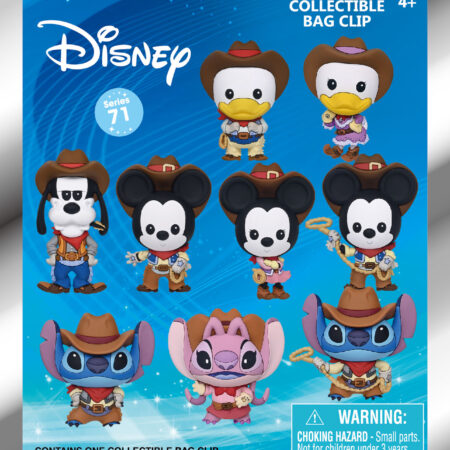 Disney Classic Western 3D Foam Bag Clip, Series 71