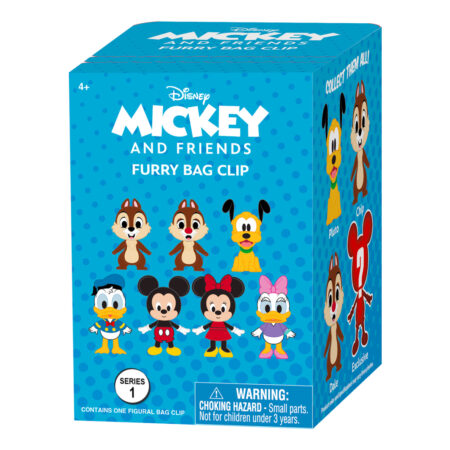 Disney Furry Friends 3D Foam Bag Clip, Series 1