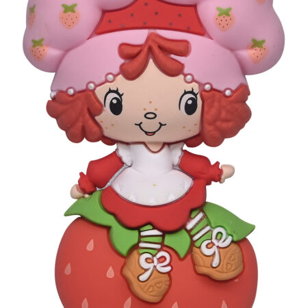 Strawberry Shortcake on Strawberry 3D Foam Magnet