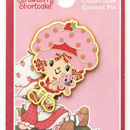 Strawberry Shortcake w/ Custard Enamel Pin