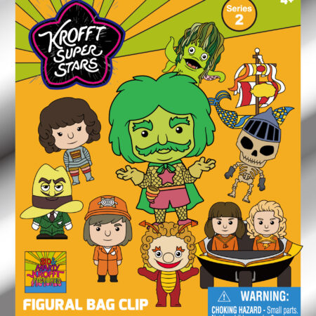Krofft Superstars 3D Foam Bag Clip, Series 2