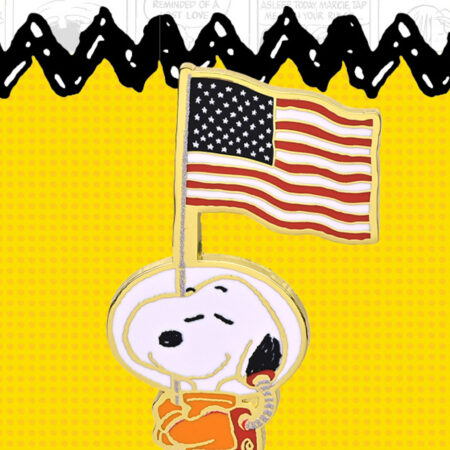 Astronaut Snoopy Enamel Pin