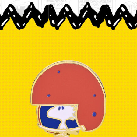 Woodstock in Helmet Enamel Pin