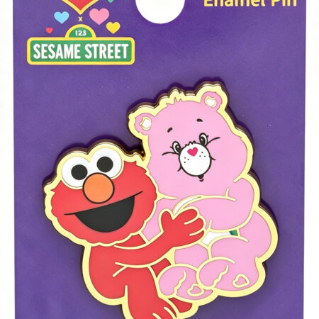 Cheer Bear and Elmo Enamel Pin