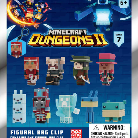 Minecraft Spicewood 3D Foam Bag Clip, Series 7