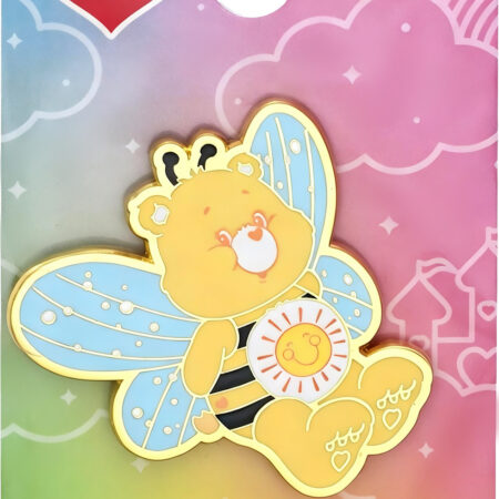 Spring Theme Bee Funshine Bear Enamel Pin