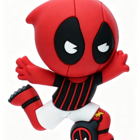 Deadpool Soccer 3D Foam Magnet