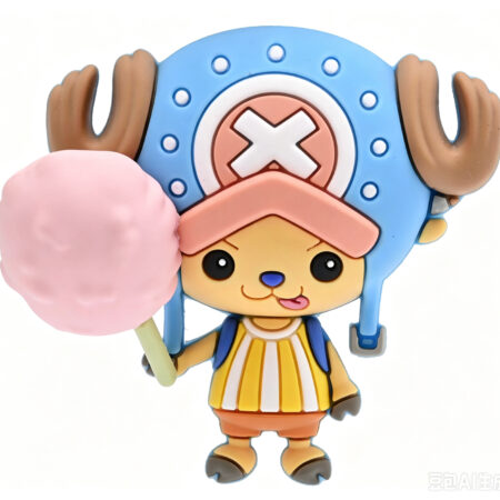 Chopper w/ Cotton Candy 3D Foam Magnet