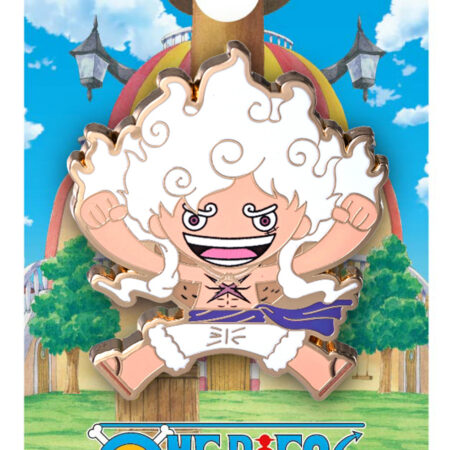 One Piece Luffy (Gear 5) Enamel Pin
