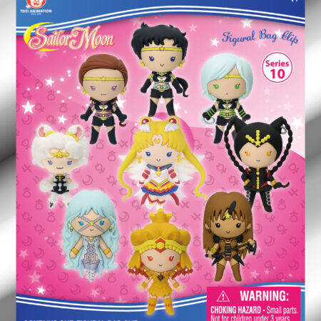 Sailor Moon 3D Foam Bag Clip, Series 10