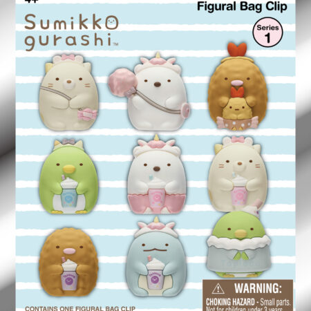 Sumikko Gurashi 3D Foam Bag Clip, Series 1