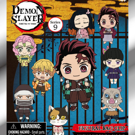 Demon Slayer (Season 3) 3D Foam Bag Clip, Series 9