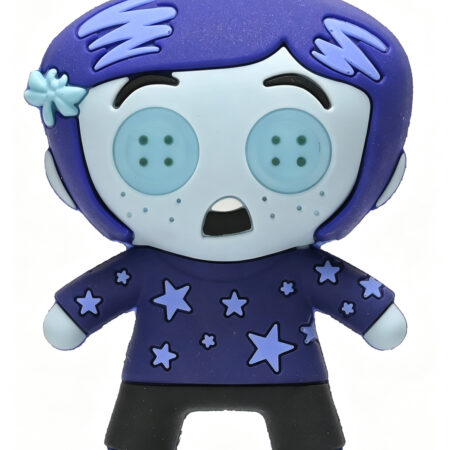 Coraline (Button Eyes) 3D Foam Magnet