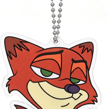 Acrylic Dangle Bag Clip - Nick