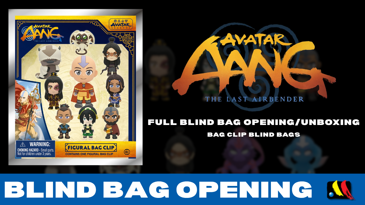 Avatar: The Last Airbender Blind Bag Bag Clips - FULL Opening/Unboxing - Monogram International Inc.