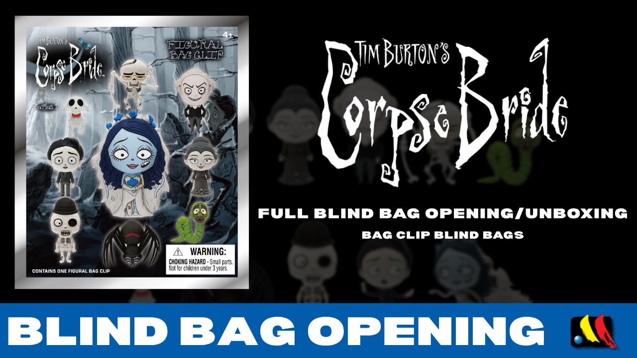Corpse Bride Series 1 Blind Bag Bag Clips - FULL Opening/Unboxing - Monogram International Inc.