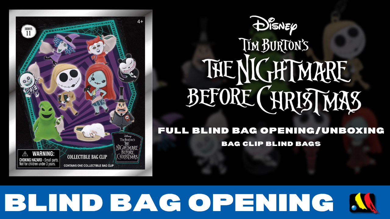 Nightmare Before Christmas Series 11 Blind Bag Bag Clips - FULL Opening/Unboxing - Monogram International Inc.