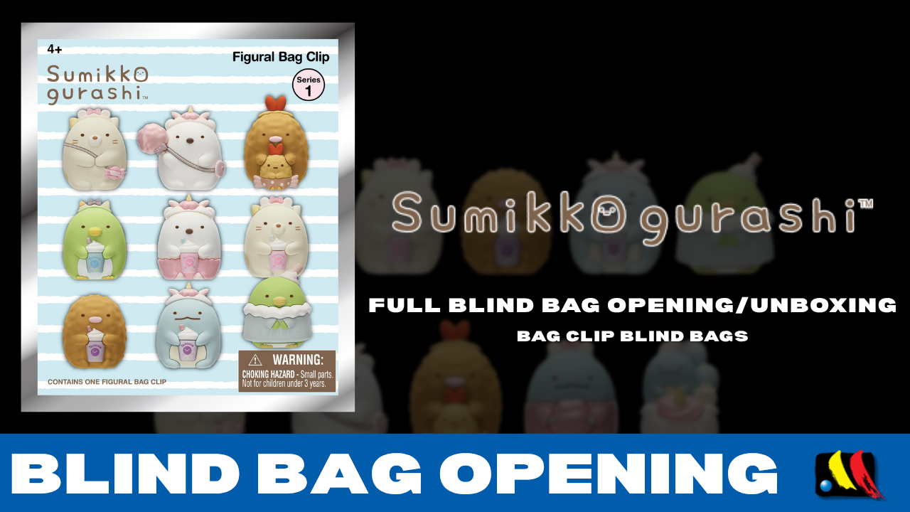 Sumikko Gurashi Series 1 - Bag Clip Blind Bags - FULL UNBOXING - Monogram International Inc.